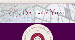 Desktop Screenshot of bethsabe.ch